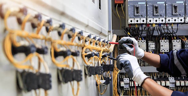 Professional Electrician technician working in North Seekonk, MA